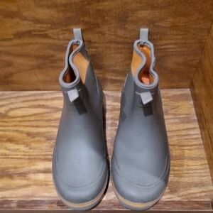 Men's Gray Rain & Snow Boots